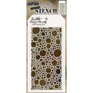 Tim Holtz Stencil Bulles