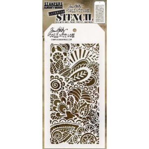 Tim Holtz Stencil Doodle Art 1