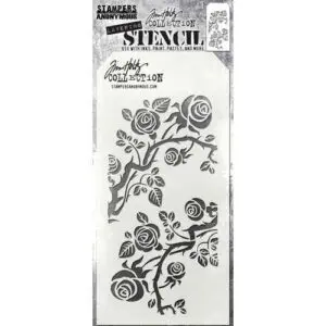Tim Holtz Stencil Épineuses