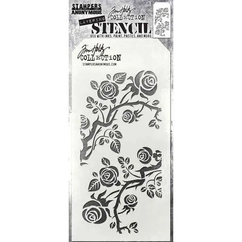 Tim Holtz Stencil Épineuses