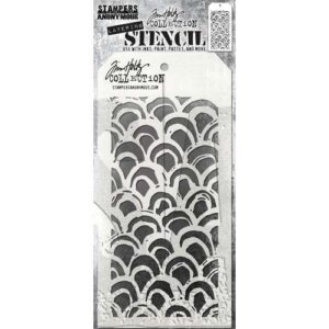 Tim Holtz Stencil Arches brossées