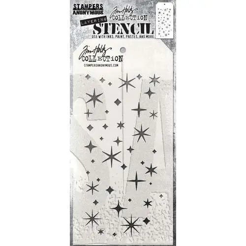 Tim Holtz Stencil Scintillement