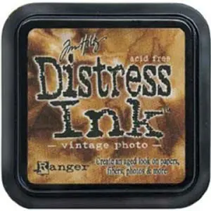 Distress Ink Vintage Photo