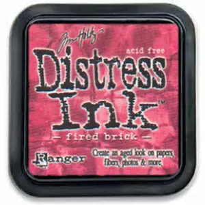 Distress Ink Fired Brick