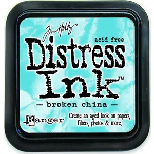 Distress Ink Broken China