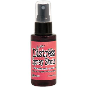 Tim Holtz Distress Spray Stain Abandoned Coral