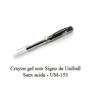 Signo Uni-Ball Noir