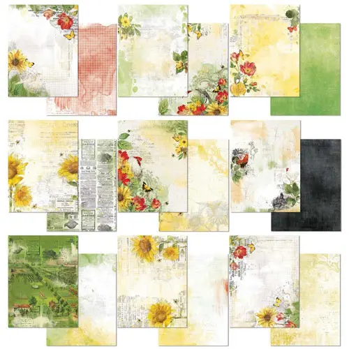 49 and Market Pad 6" X 8" Campagne vintage