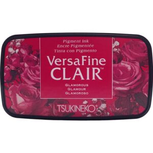 Encre Versafine Clair Glamour (rouge)