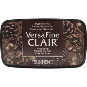 Encre Versafine Clair Pomme de Pin (brun)