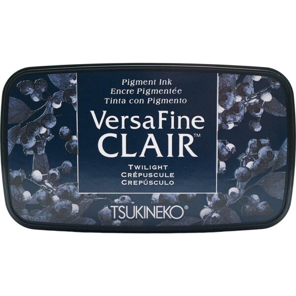 Encre Versafine Clair Crépuscule (bleu)