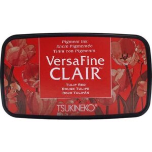 Encre Versafine Clair Rouge Tulipe