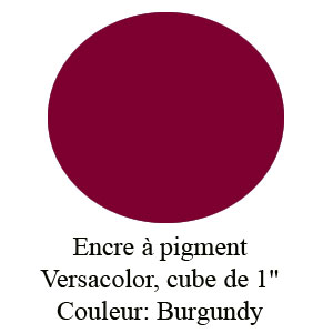 Encre Versacolor Burgandy