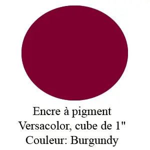 Encre Versacolor Burgandy