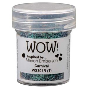 WOW Poudre embossage Glitter Carnival