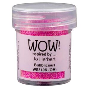 WOW Poudre embossage Glitter Bubblicious