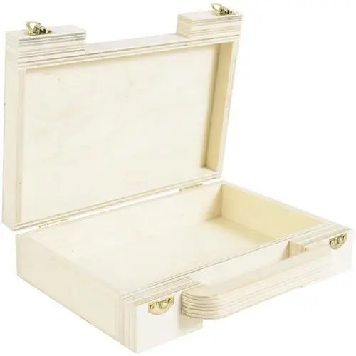 Rangement en Bois avec poignée 8.1"