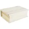 Coffret rectangulaire en bois