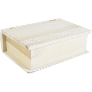 Coffret rectangulaire en bois