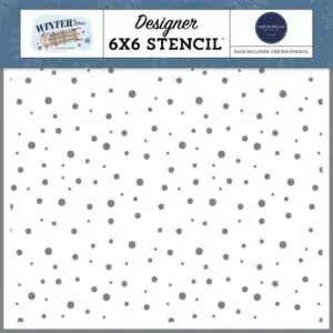 Carta Bella Masque 6 X 6 pouces Blizzard hivernal
