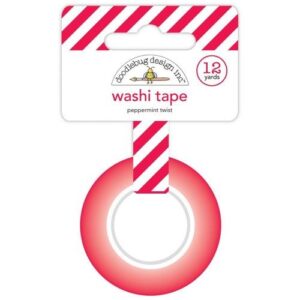 Doodlebug Washi Tape Torsion de Menthe poivrée